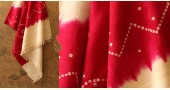 Sharad . शरद ⚹ Handwoven Merino Wool  Shawl ( Tie & Dye )❅ N