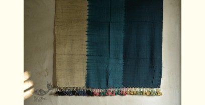 Sharad . शरद ⚹ Handwoven Woolen Tussar Silk Shawl ❅ 12