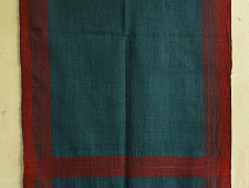 Sharad . शरद ⚹ Handwoven Woollen Stole in Rama Blue Colour