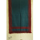 handwoven woolen bhujodi Rama Blue stole