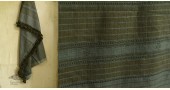 handwoven woolen bhujodi grey shawl