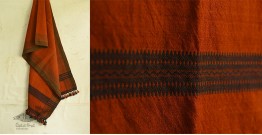 Sharad . शरद ⚹ Handwoven Woolen Stole - Brown