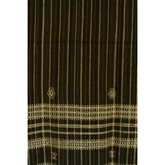 shop Kutchi Bhujodi handwoven Raw Woolen Shawl 