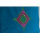 embroidered Handwoven mirror work woolen shawl