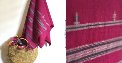 Rangeelo | Handwoven Kutchi Woolen Shawl ~ 11