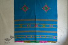 Rangeelo | Handwoven Kutchi Woolen Shawl ~ 8