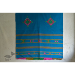 Rangeelo | Handwoven Kutchi Woolen Shawl ~ 8