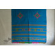 embroidered Handwoven mirror work woolen shawl