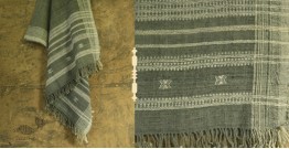 Salt Deserts of Kutch ✠ Hand spun ✠ Raw woolen Shawl ✠ 9