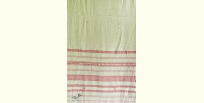 Pra . परा ༄ Handwoven Bhujodi Kala Cotton Dupatta ༄ 10