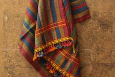 Salt Deserts of Kutch ❅ Hand spun ❅ Raw woolen Shawl ❅ U