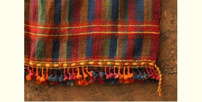 Salt Deserts of Kutch ❅ Hand spun ❅ Raw woolen Shawl ❅ U