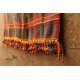 shop handwoven raw woole shawl in multi color