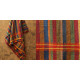 shop handwoven raw woole shawl in multi color