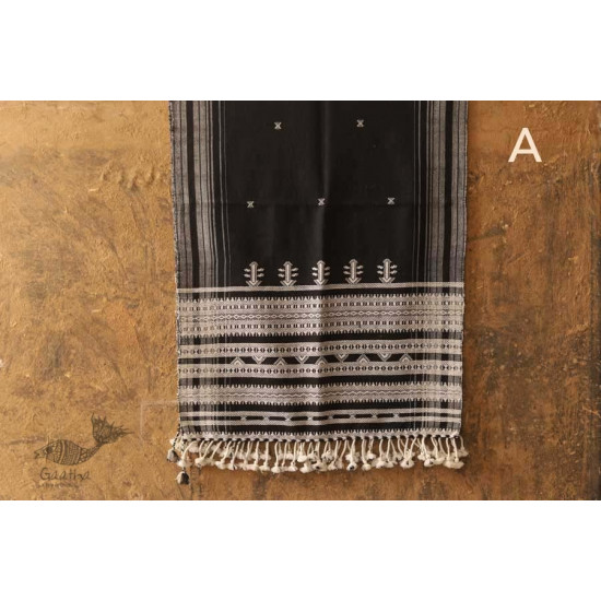 Salt Deserts of Kutch ❅ Raw Woolen Stole ❅ 2