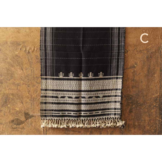 Salt Deserts of Kutch ❅ Raw Woolen Stole ❅ 2