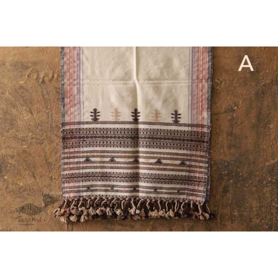 Salt Deserts of Kutch ❅ Raw Woolen Stole ❅ 4