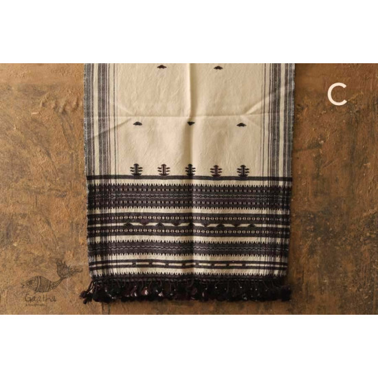 Salt Deserts of Kutch ❅ Raw Woolen Stole ❅ 5