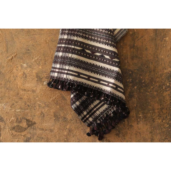 Salt Deserts of Kutch ❅ Raw Woolen Stole ❅ 5