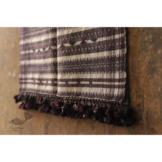 Salt Deserts of Kutch ❅ Raw Woolen Stole ❅ 5