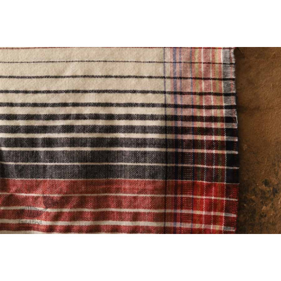 Salt Deserts of Kutch ❅ Raw Woolen Stole ❅ 9