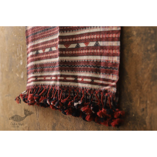 Salt Deserts of Kutch ❅ Raw Woolen Stole ❅ 9