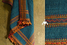 Salt Deserts of Kutch | Bhujodi Handwoven Raw Woolen Shawl