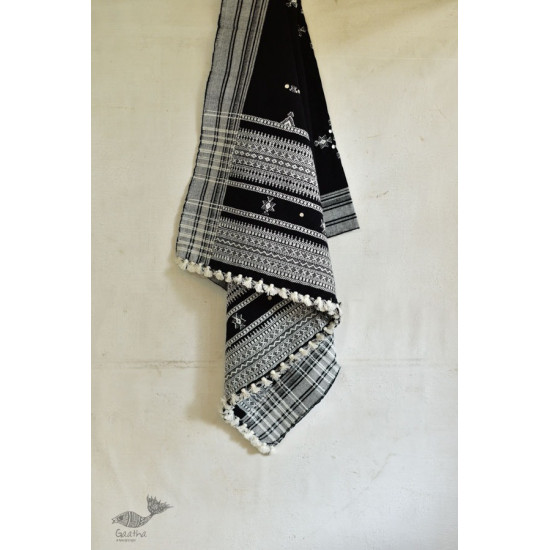 Winters Call ❁ Mirror Work Shawl ❁ 15