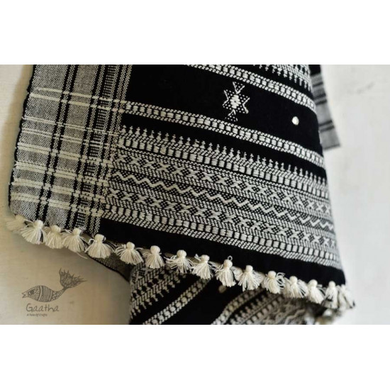 Winters Call ❁ Mirror Work Shawl ❁ 15