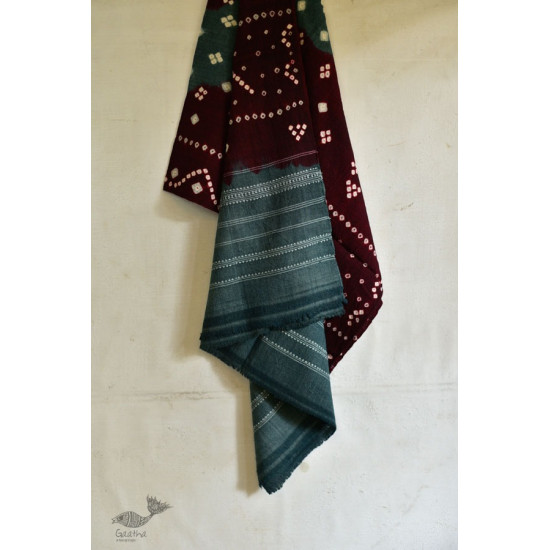 Winters Call ❁ Bandhni Shawl ❁ 21