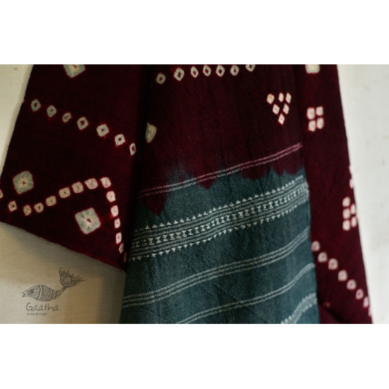 Winters Call ❁ Bandhni Shawl ❁ 21