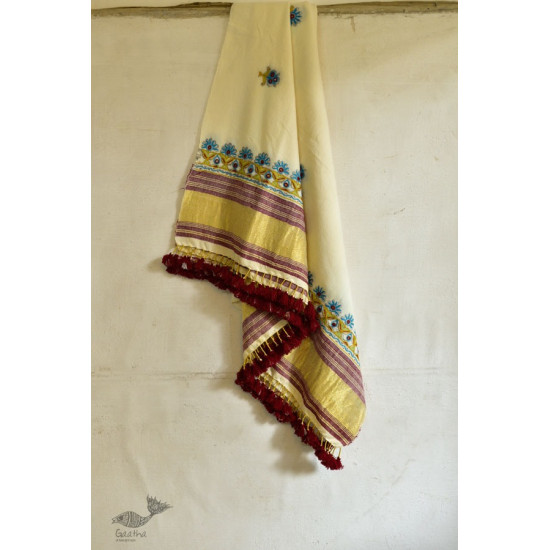 Winters Call ❁ Embroidered Zari Shawl ❁ 25