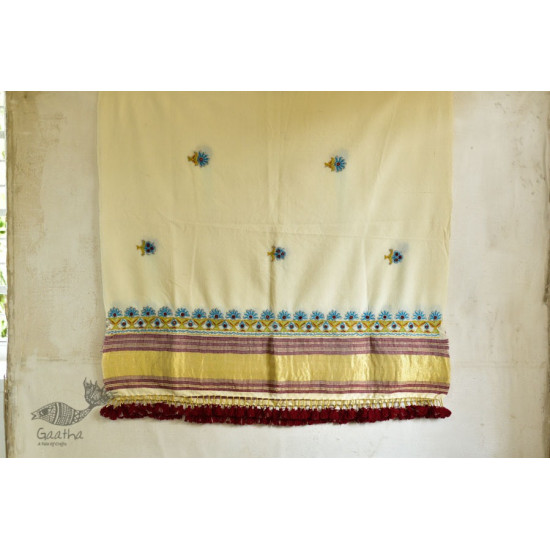 Winters Call ❁ Embroidered Zari Shawl ❁ 25