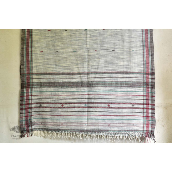 handwoven kala cotton bhujodi dupatta