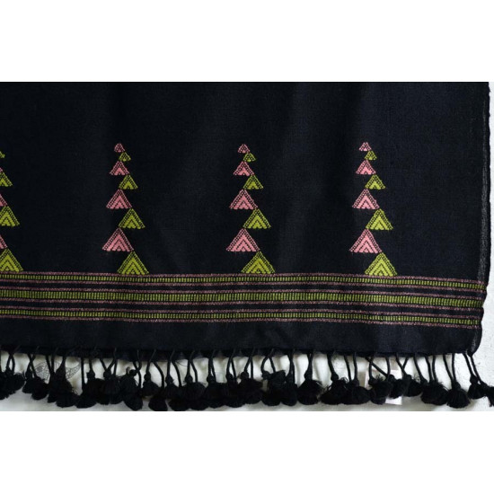 Sevanti | सेवंती ❥ Bhujodi Woolen Stole ❥ 13