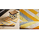 Cotton Bed Side Runner / Kitchen Runner - Half Stripe