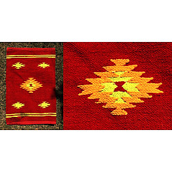 Handwoven Dhurrie | Cotton Mat / Aasan - Diamond