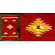 Handwoven Cotton Mat / Aasan Diamond 