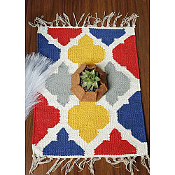 Handwoven Dhurrie | Cotton Place Mat / Table Mat