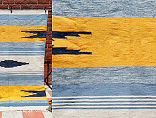 Handwoven Dhurrie | Cotton Center Sofa Dhurrie - Mehrab