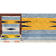 Handwoven Dhurrie | Cotton Center Sofa Dhurrie - Mehrab