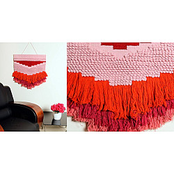 Handwoven Dhurrie | Cotton - Wall Hanging Colors