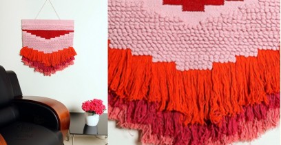 Handwoven Dhurrie | Cotton - Wall Hanging Colors