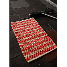Handwoven Dhurrie | Cotton Mat / Aasan - Chunky Ring Mat