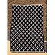 Handwoven Cotton Mat / Aasan - Black Box 