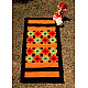 Handwoven Cotton Yoga Mat / Living Room Rug 