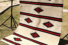 Handwoven Dhurrie | Cotton Dhurrie - Small Diamond