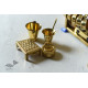 handmade brass Miniature Baby Kitchen Set