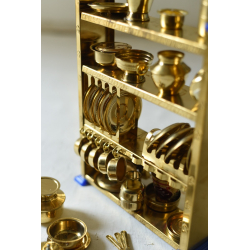 Traditional Utensils - Brass Miniature Baby Kitchen Set