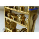 brass Miniature Baby Kitchen Set